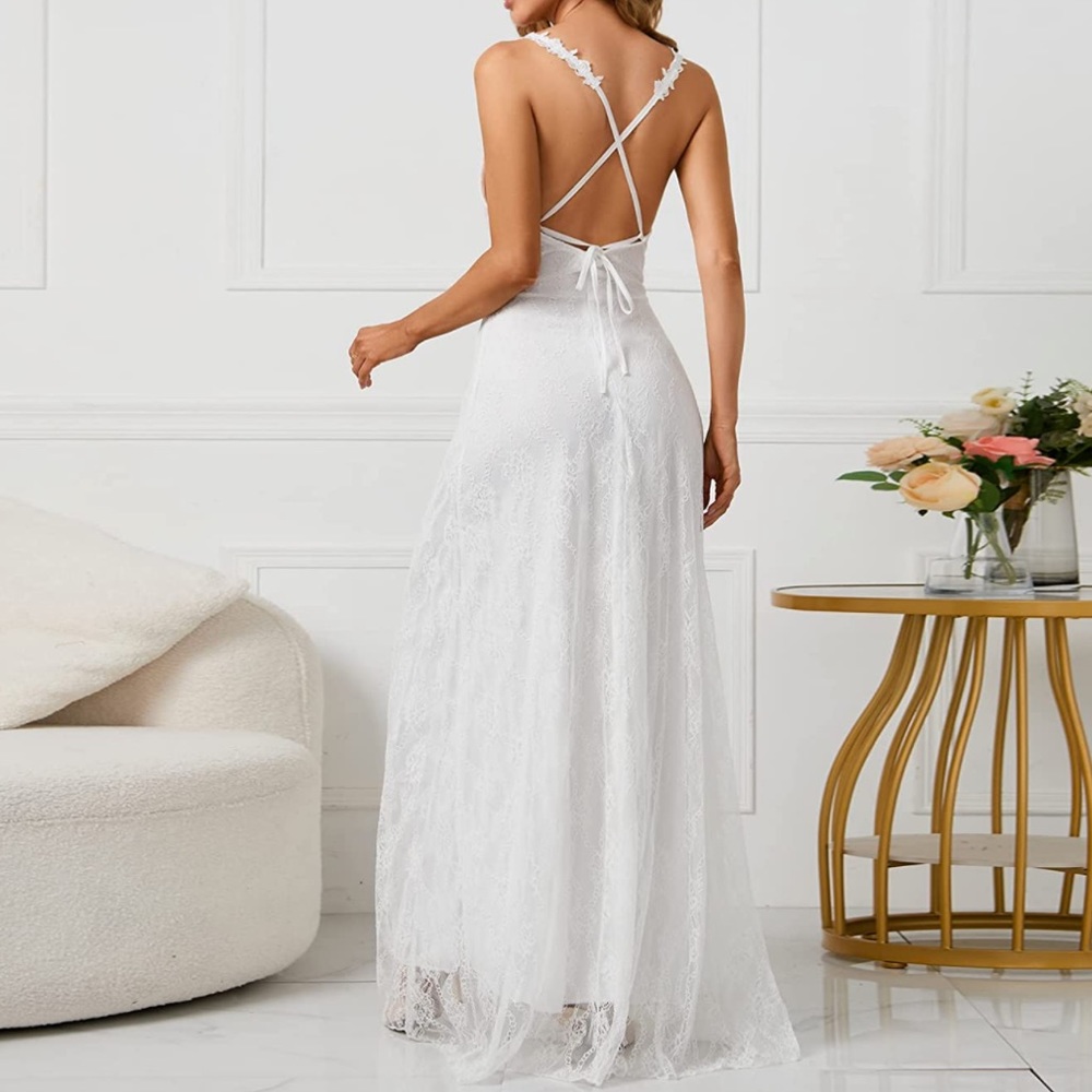White Lace Dress